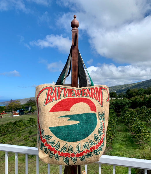 UCC Hawaii Original Burlap Tote Bag