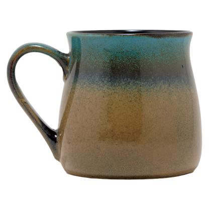 Raku Pottery Logo Mug