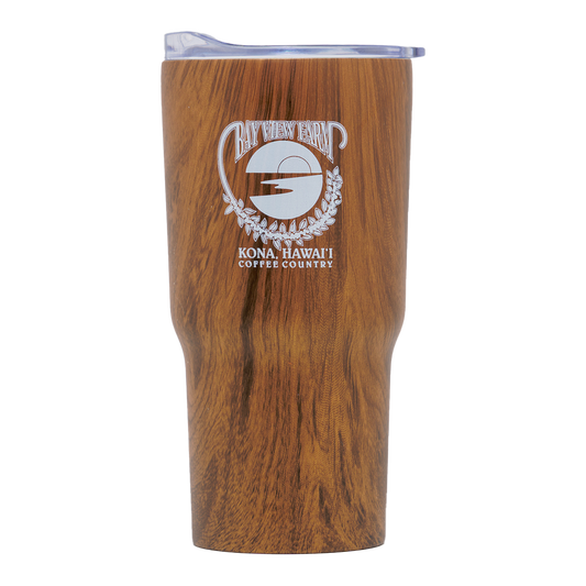 Wood theme Logo Tumblers