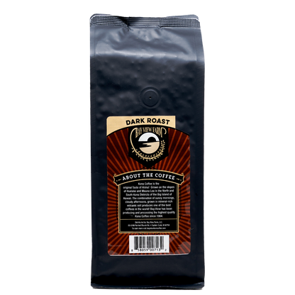 Dark Roast - 100% Kona Coffee 8oz, 1lb, Whole Bean or Ground