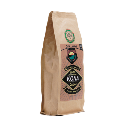 100% Kona Coffee - Dark Roast - 8oz