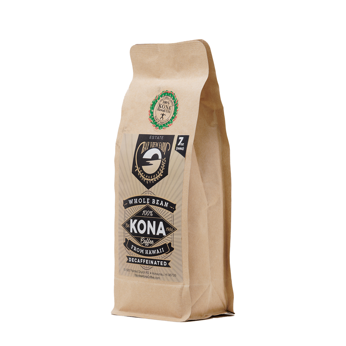 100% Kona - Decaf - 7oz