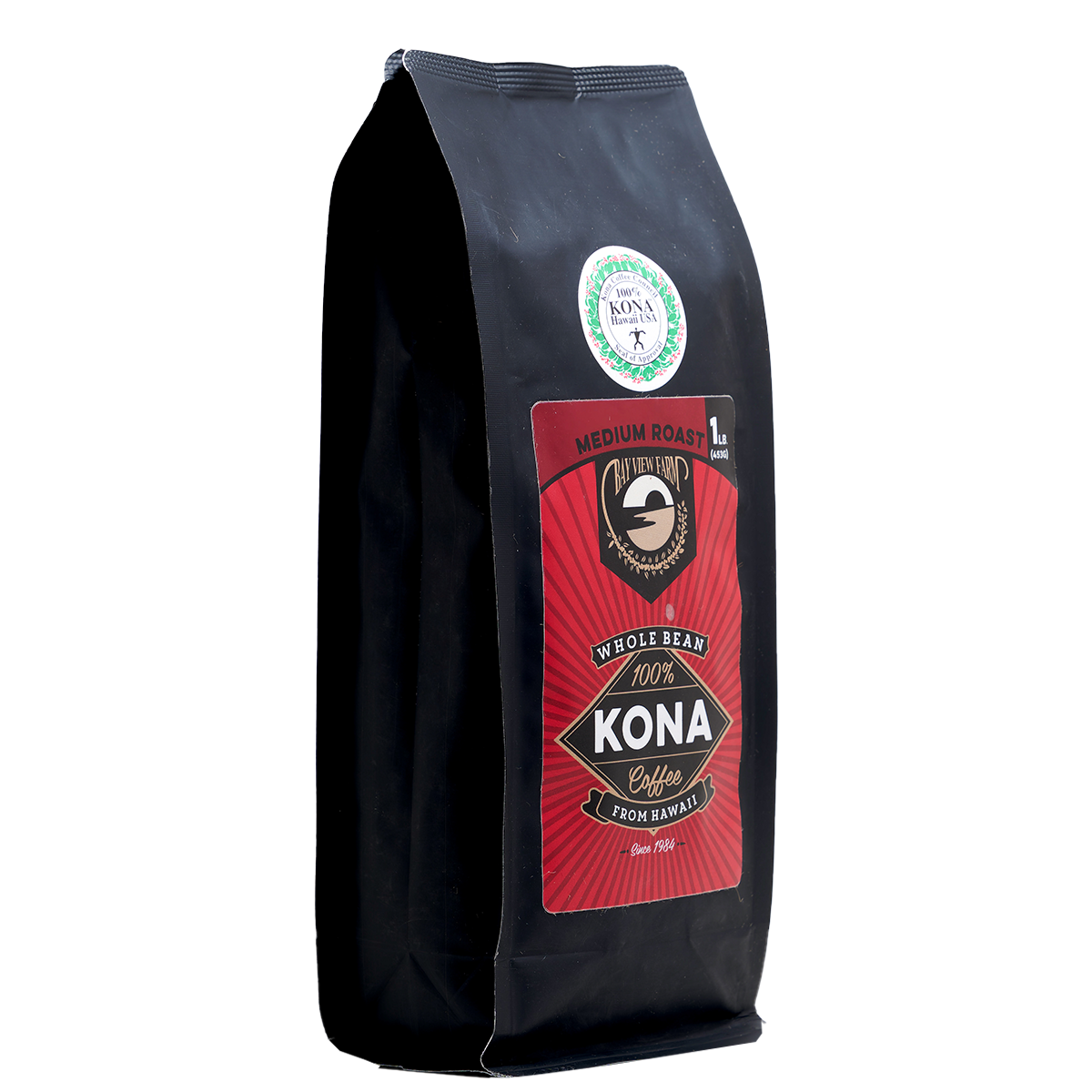 100% Kona Coffee - Medium Roast - 16oz