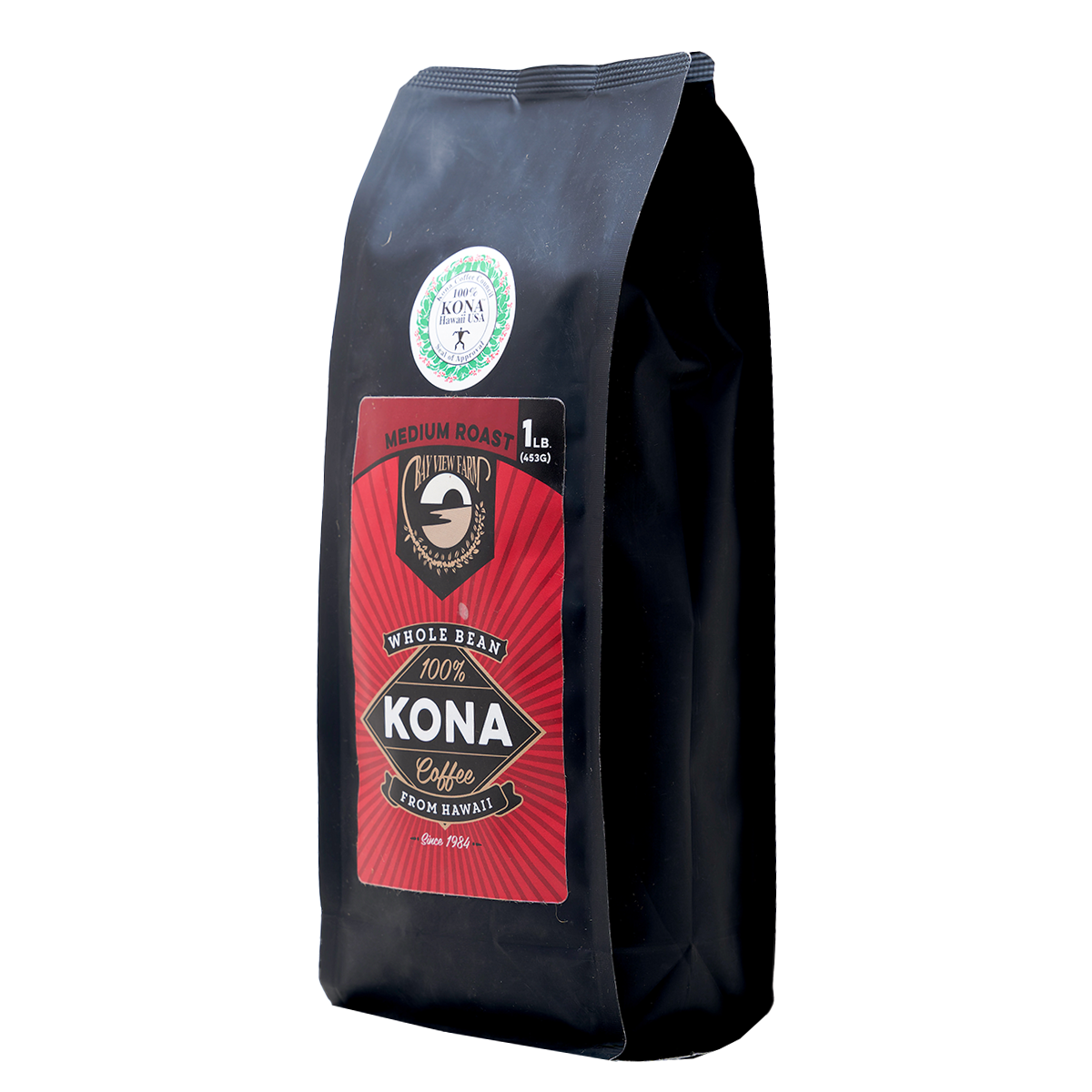 100% Kona Coffee - Medium Roast - 16oz