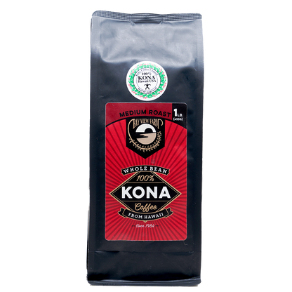 100% Kona Coffee - Medium Roast - 16oz