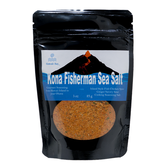 Hawaii Bay Fisherman Sea Salt - 4oz