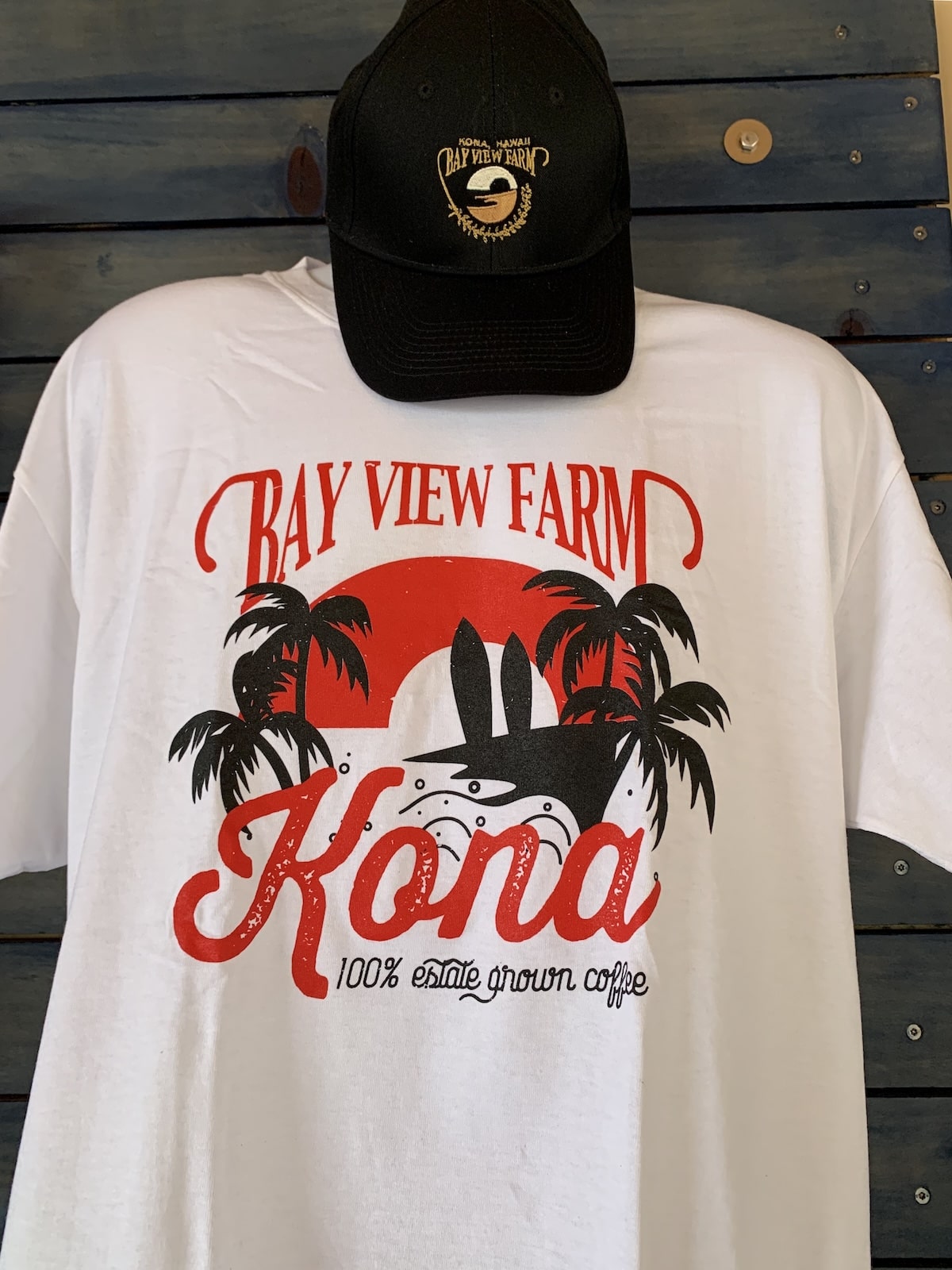 Shirts - The Bay View Coffee Farm in Kona, Hawaii